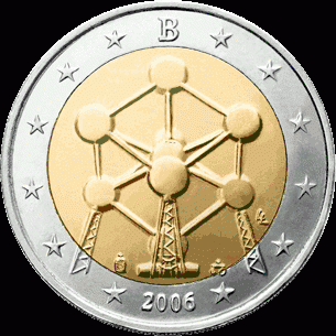 België 2 Euro 2006 Atomium UNC
